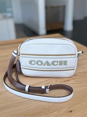 Coach Mini Jaime Camera Bag with stripe